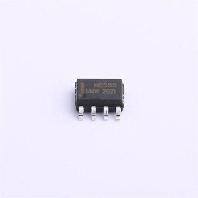NE555 NE555DR Elektronik Bileşenler IC Çip SMD SOP8 Yüksek Hassasiyetli Zamanlayıcı