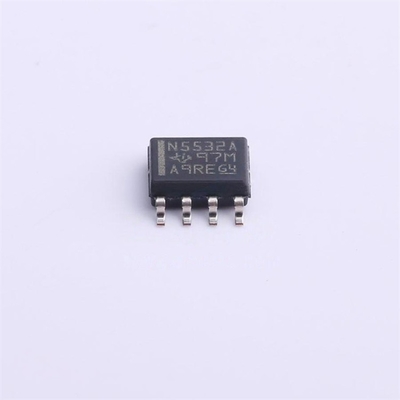 Düşük Gürültülü Elektronik Bileşenler IC NE5532ADR N5532A SMD SOP8 Çift İşlemsel Amplifikatör